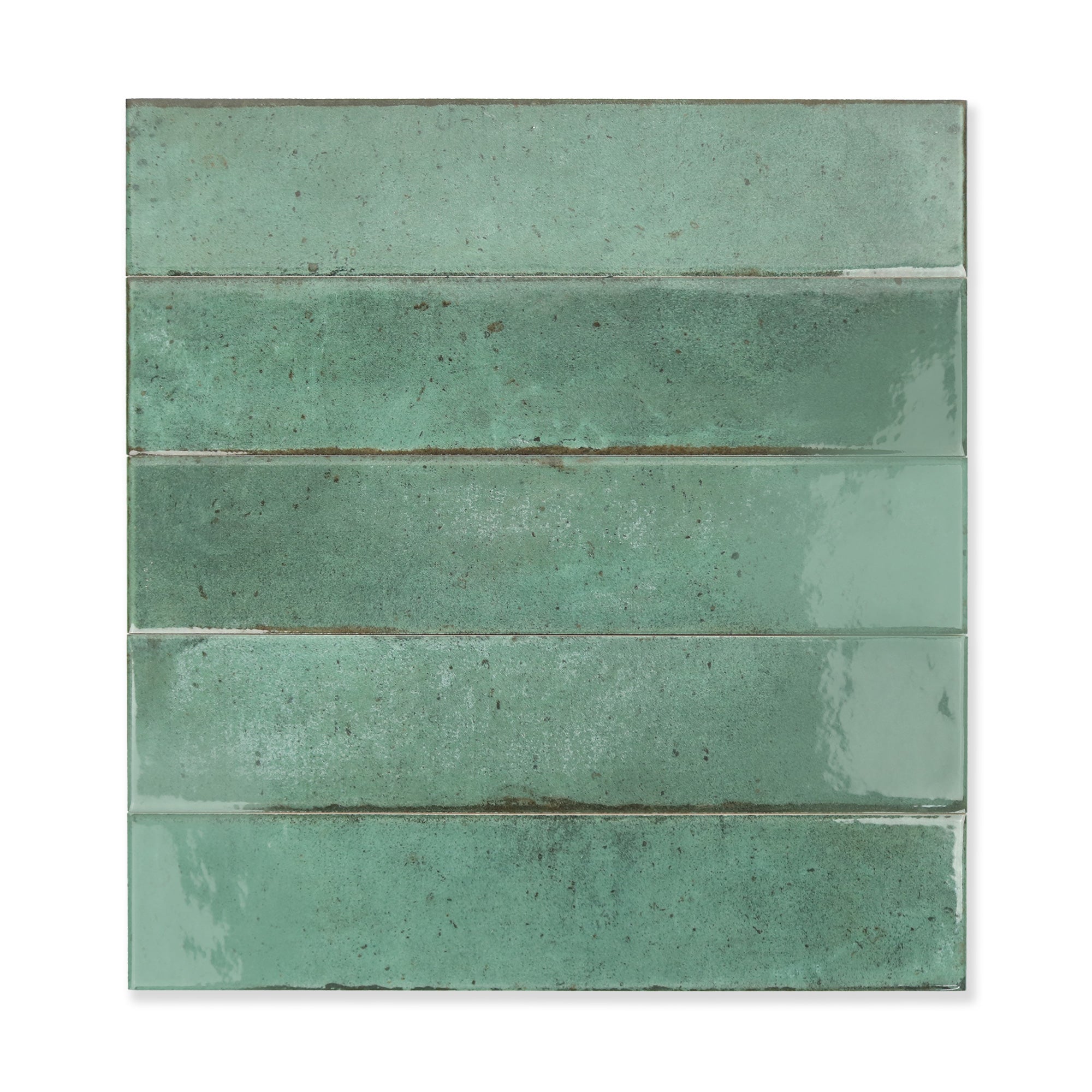 Anagama Ceramic Tile Shown In Matcha