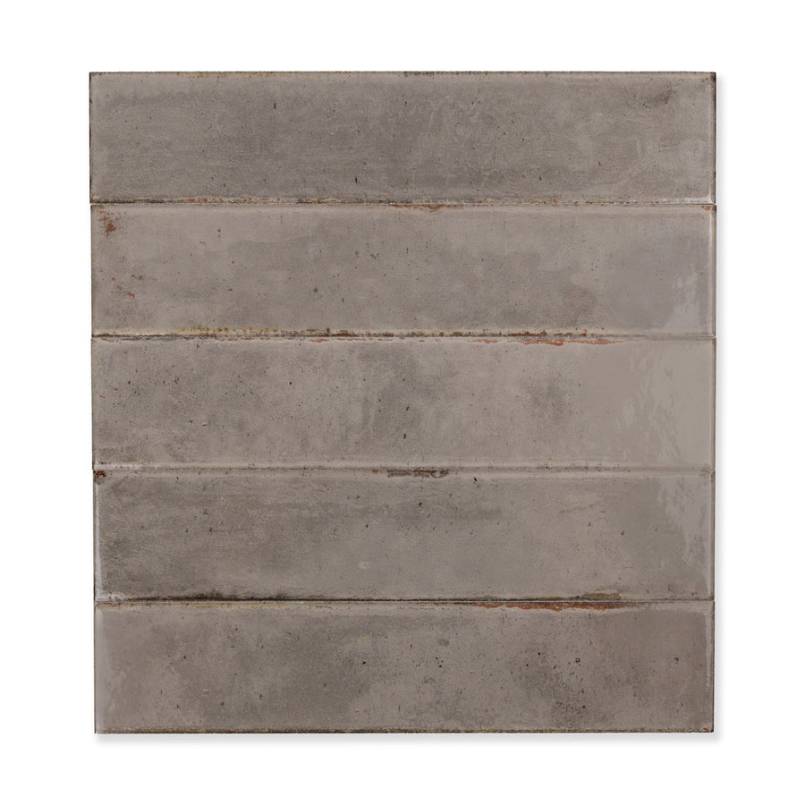 Anagama Ceramic Tile Shown In Nezumi