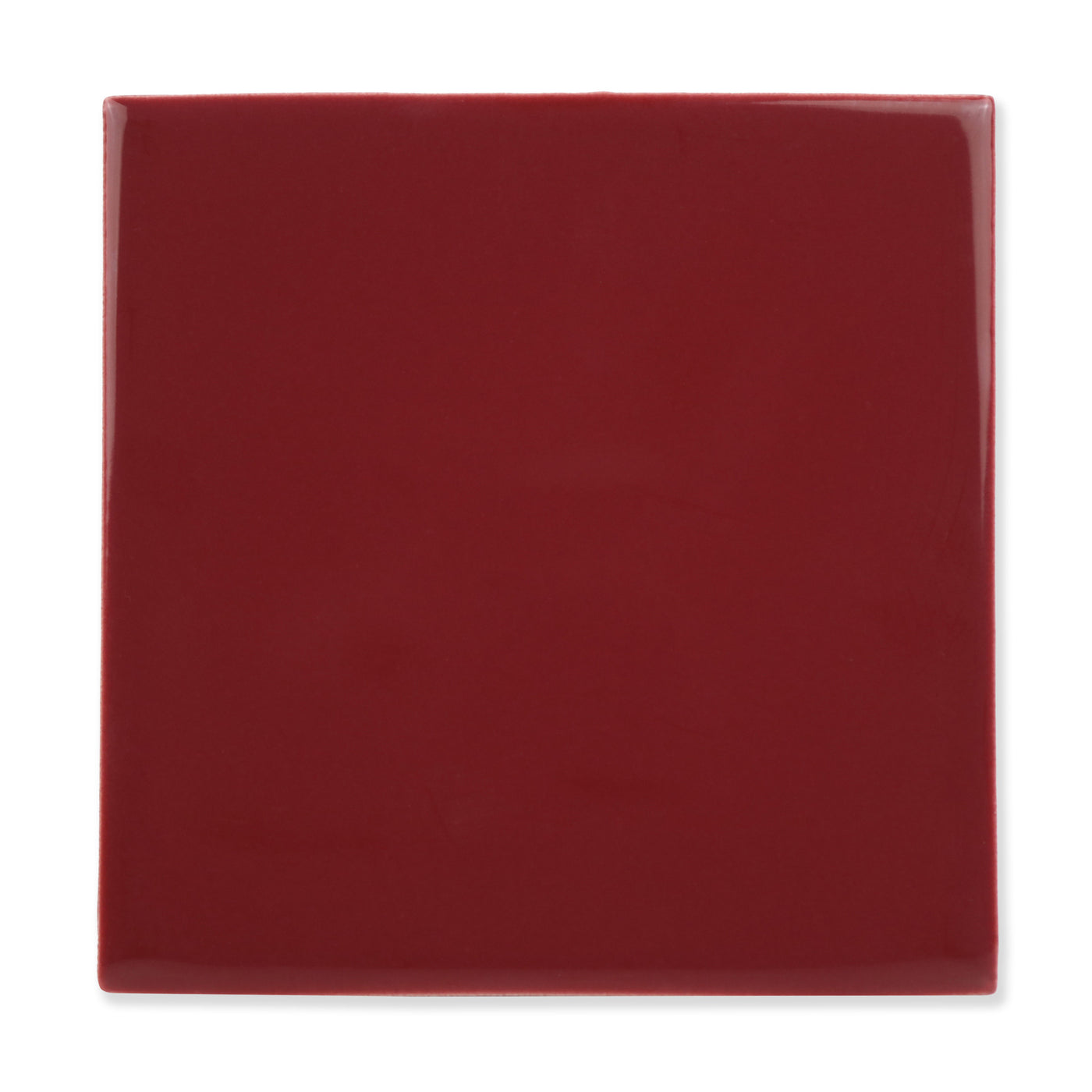 Arcus Ceramic Tile Shown In Burgundy
