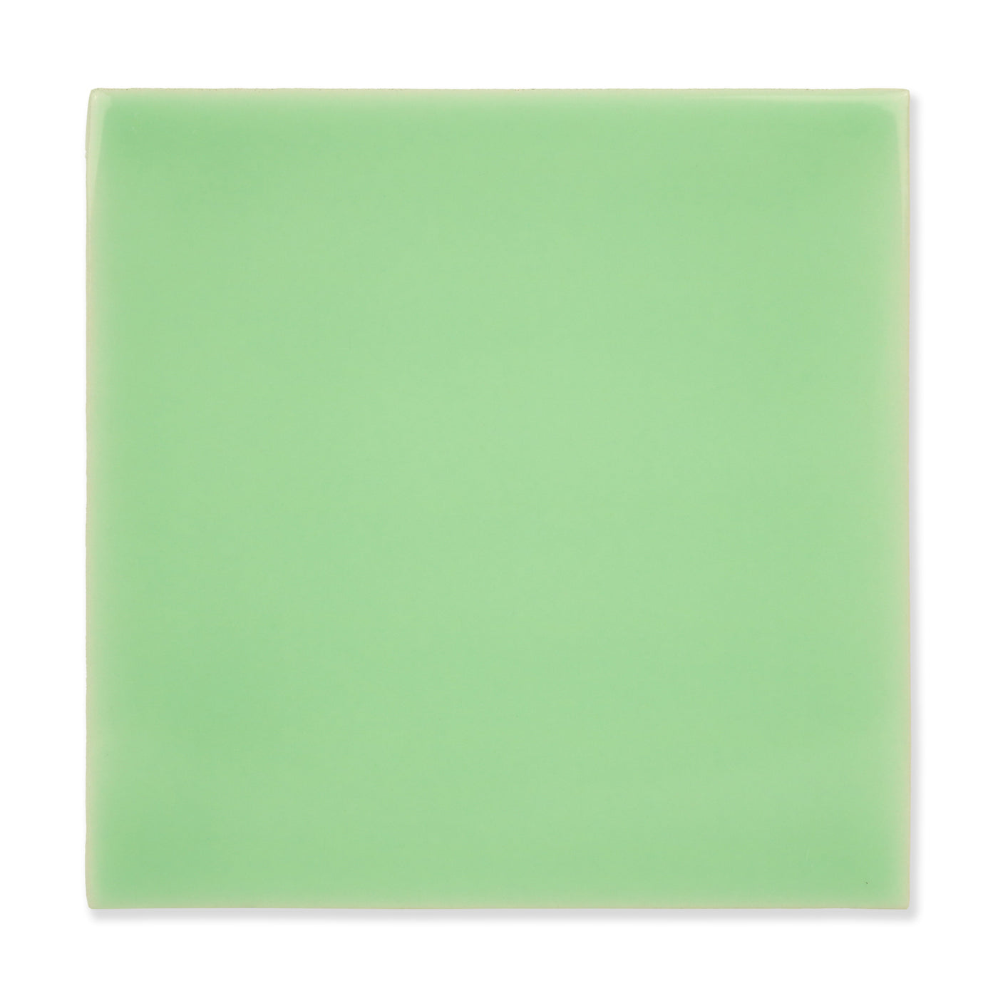 Arcus Ceramic Tile Shown In Creme de Menthe