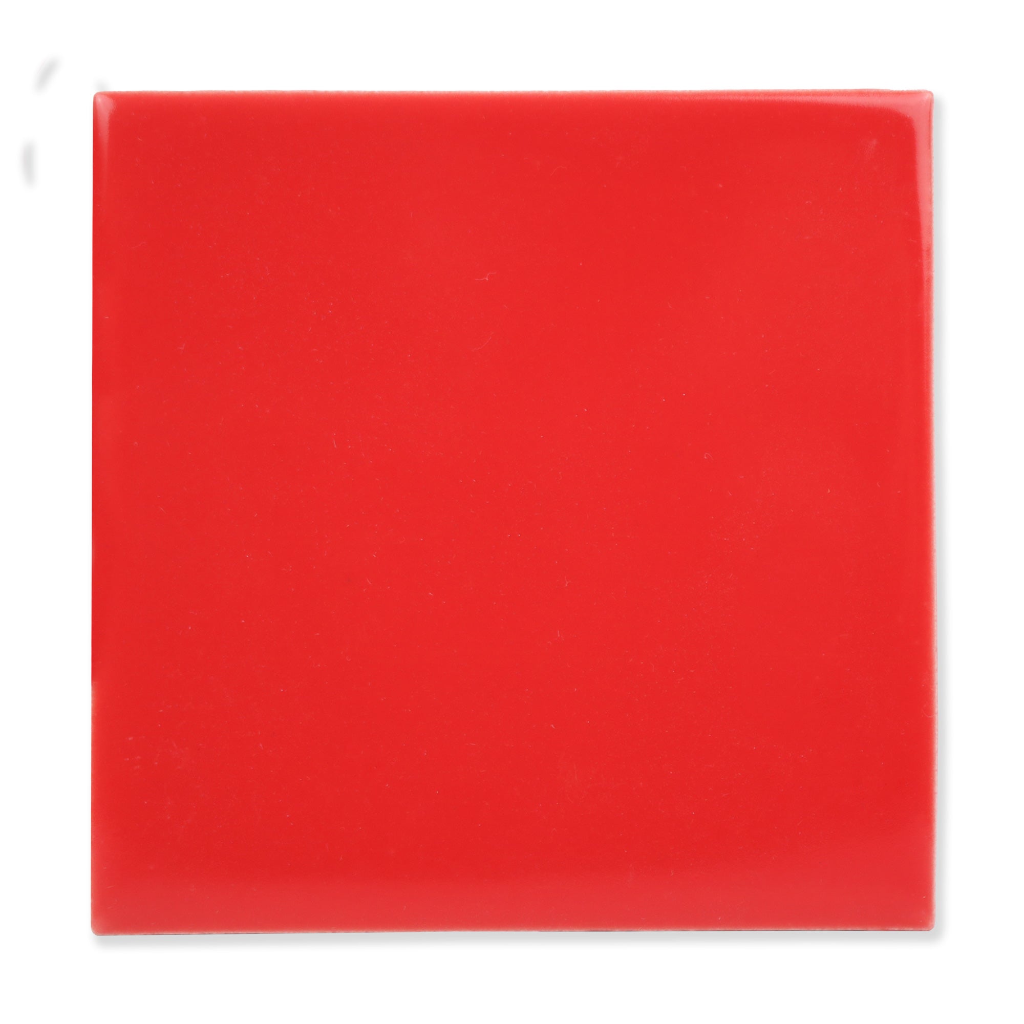 Arcus Ceramic Tile Shown In Vermillion