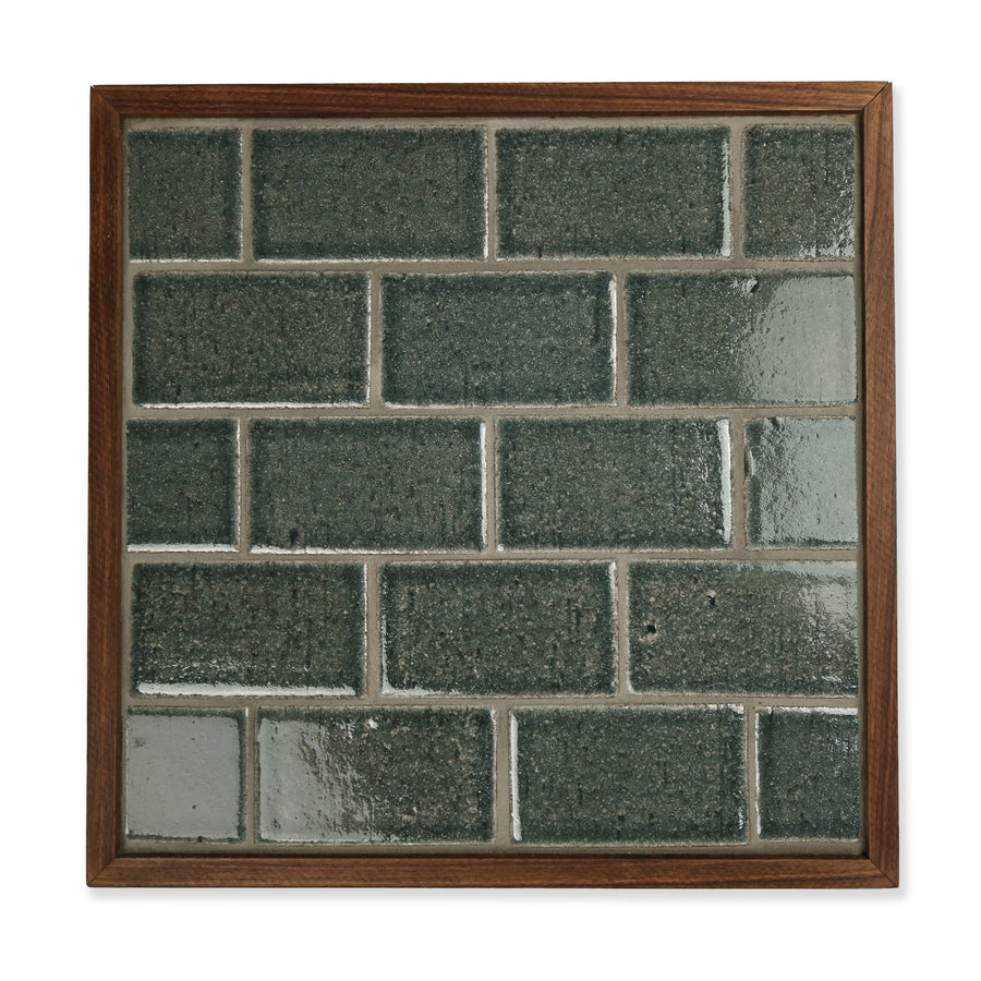Cascadia Ceramic Tile Shown In Puget Sound with Glossy Finish