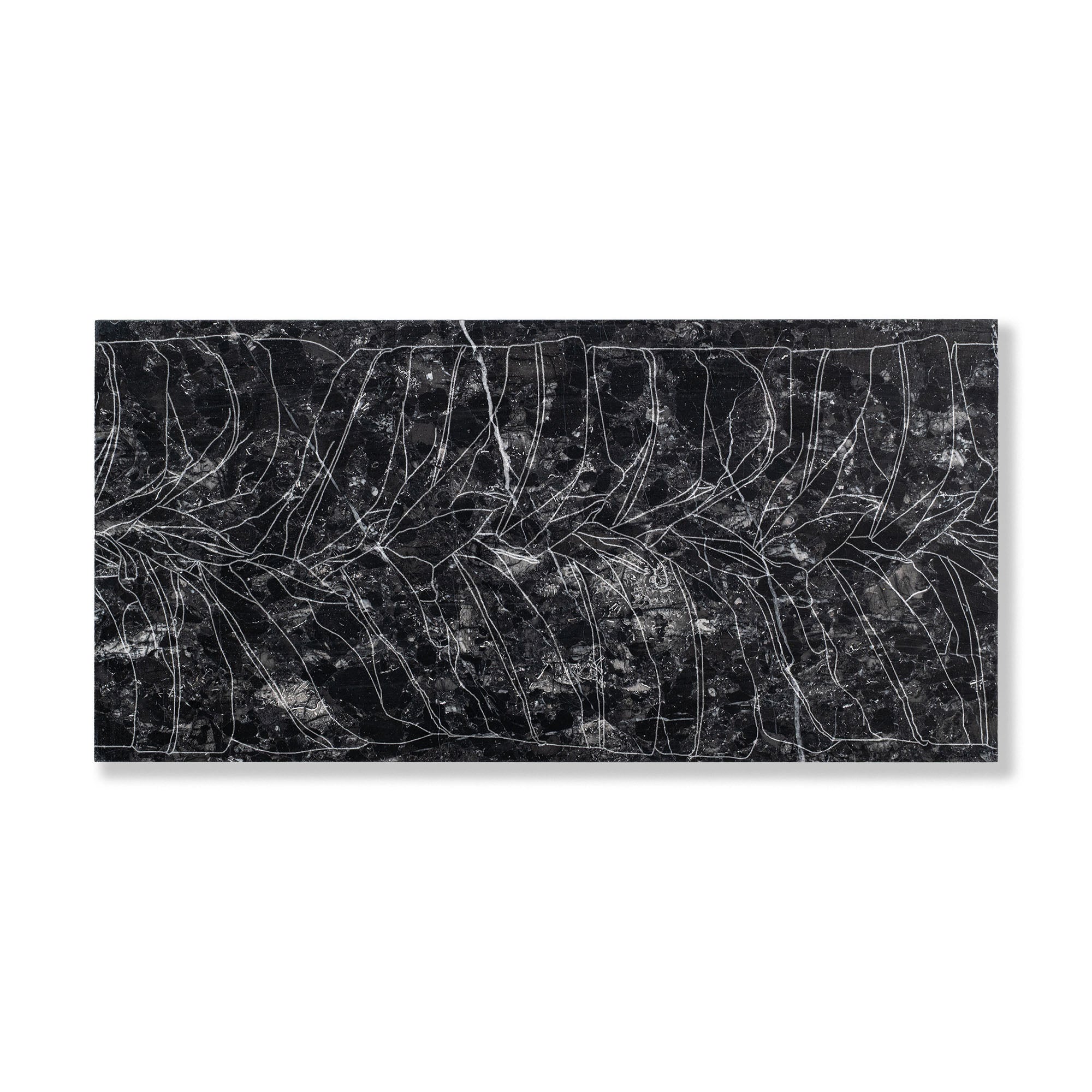 Horizon Line Stone Tile Shown in Fern with Storm Marble