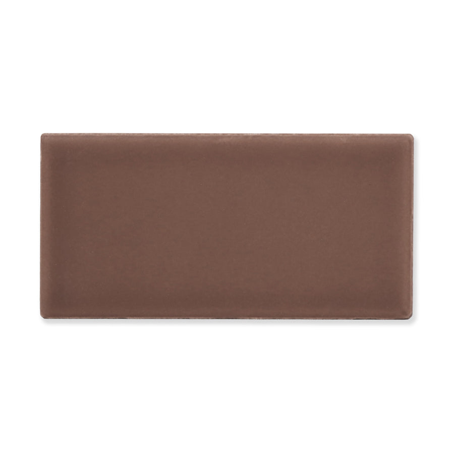 Hue Ceramic Tile Shown In Bark with Matte Finish