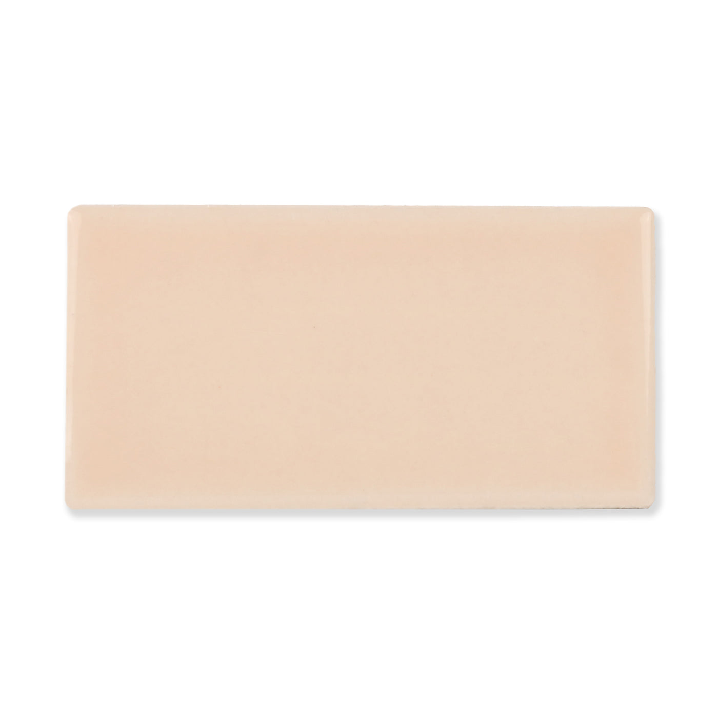 Hue Ceramic Tile Shown In Blush with Matte Finish