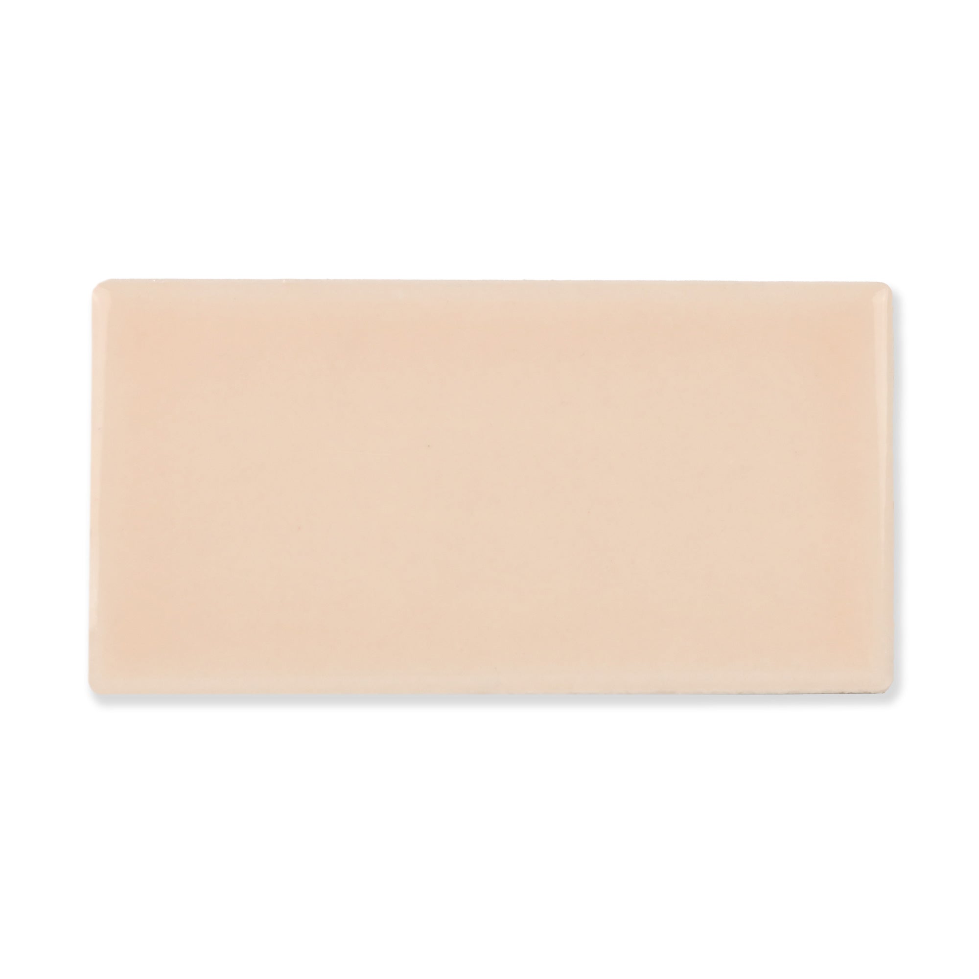 Hue Ceramic Tile Shown In Blush with Matte Finish