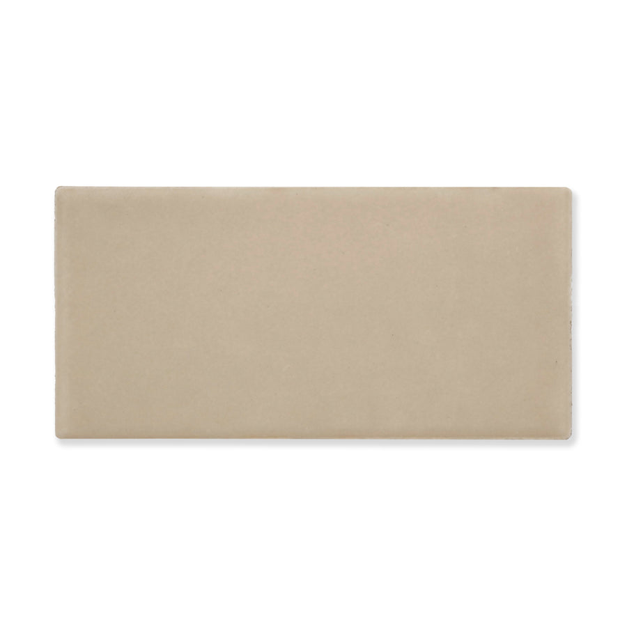 Hue Ceramic Tile Shown In Burlap with Matte Finish