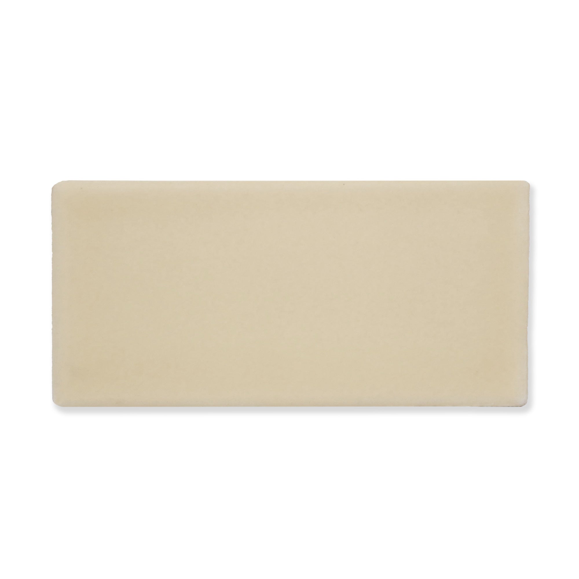 Hue Ceramic Tile Shown In Butter with Matte Finish