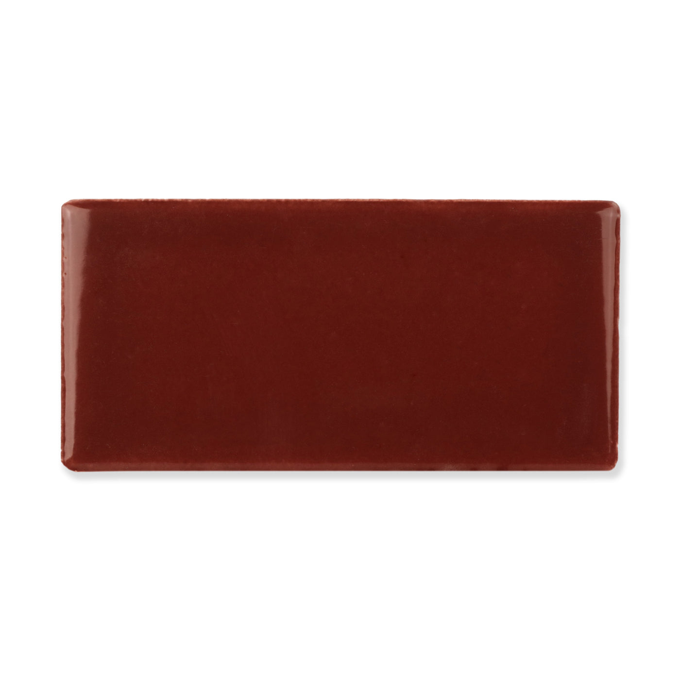 Hue Ceramic Tile Shown In Cabernet with Glossy Finish