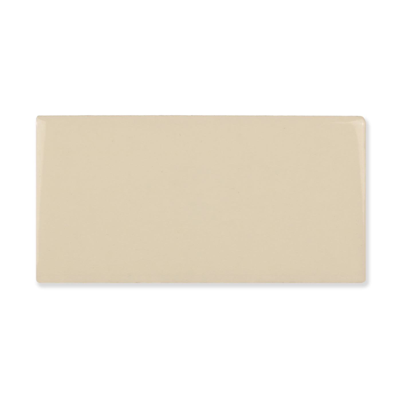 Hue Ceramic Tile Shown In Cloud with Glossy Finish