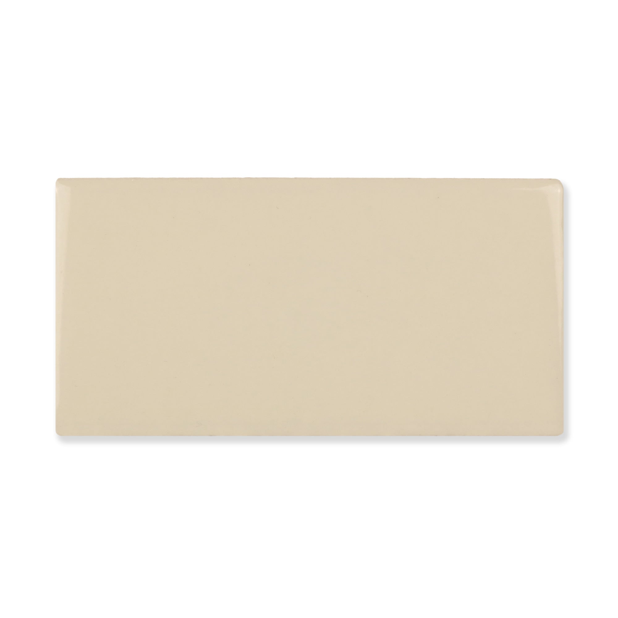 Hue Ceramic Tile Shown In Cloud with Glossy Finish