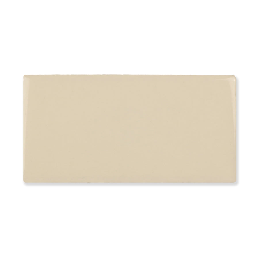 Hue Ceramic Tile Shown In Cloud with Glossy Finish