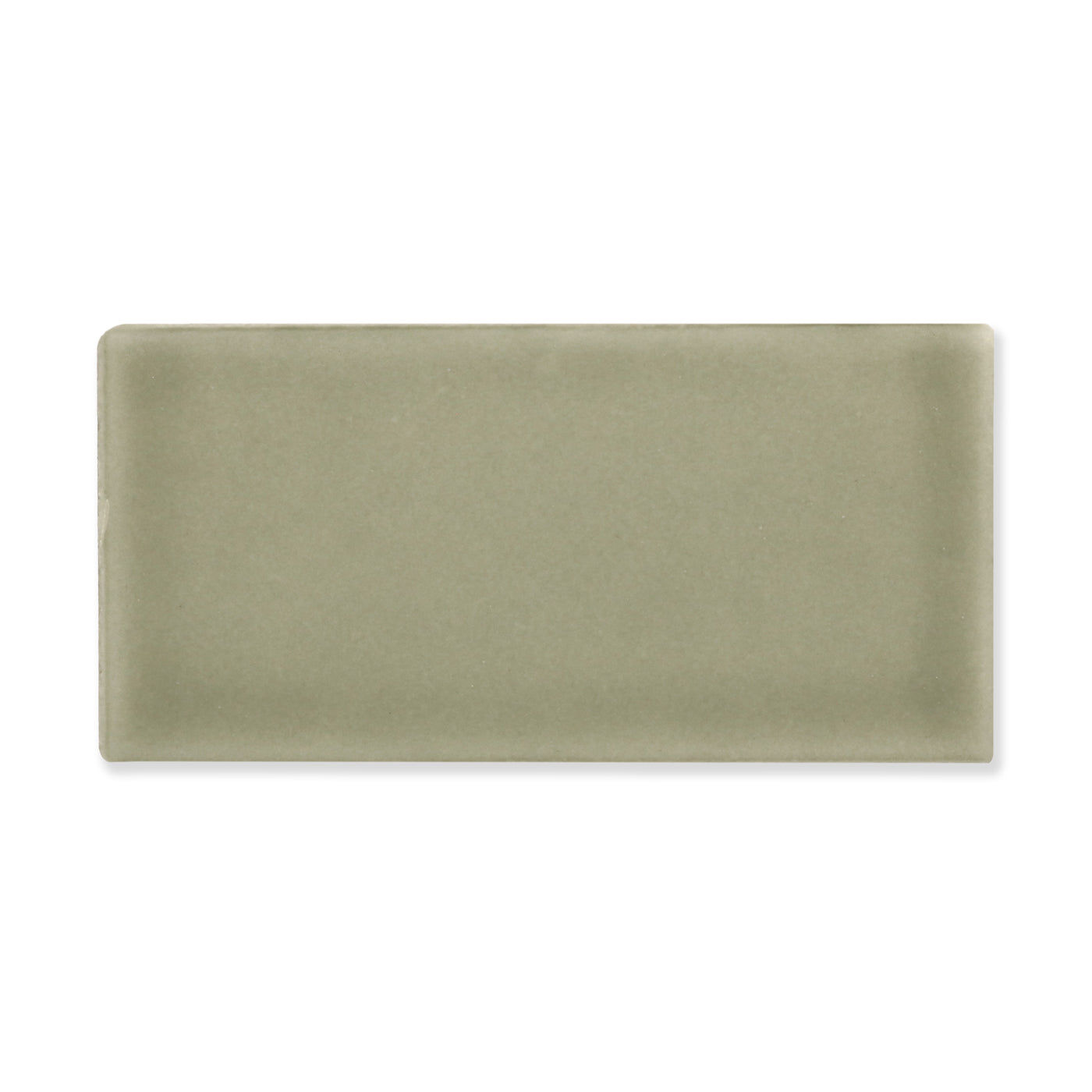 Hue Ceramic Tile Shown In Desert Sage with Matte Finish