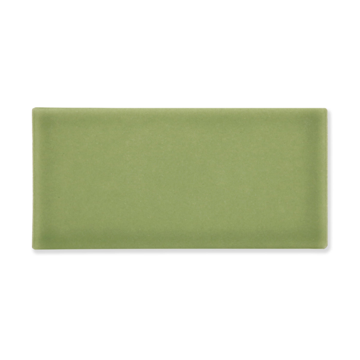 Hue Ceramic Tile Shown In Fern with Matte Finish