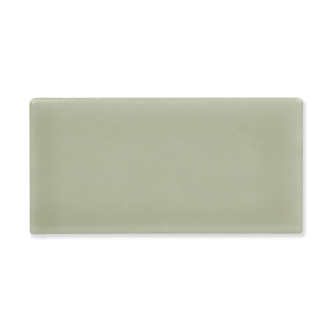 Hue Ceramic Tile Shown In Fog with Glossy Finish