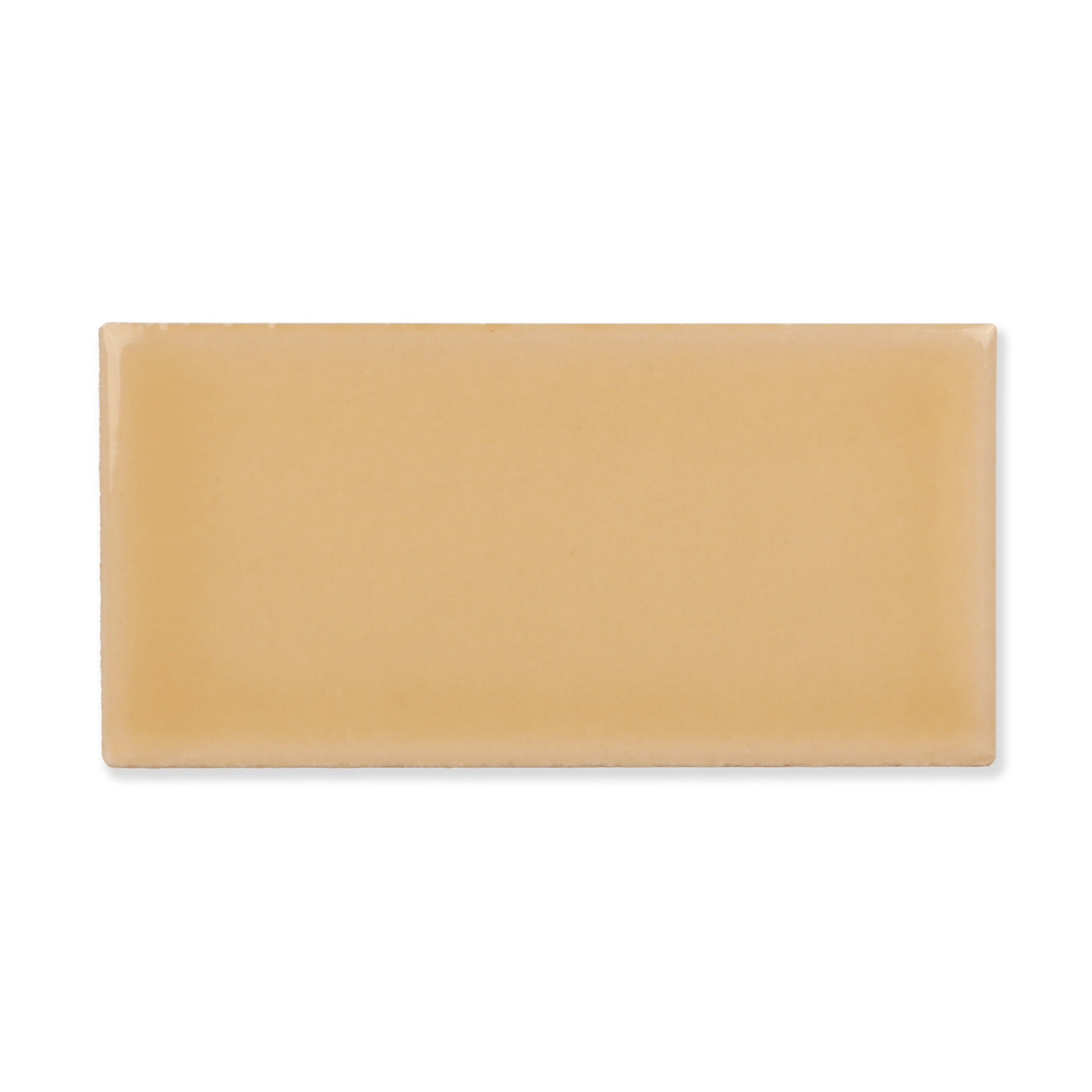 Hue Ceramic Tile Shown In Honey with Glossy Finish