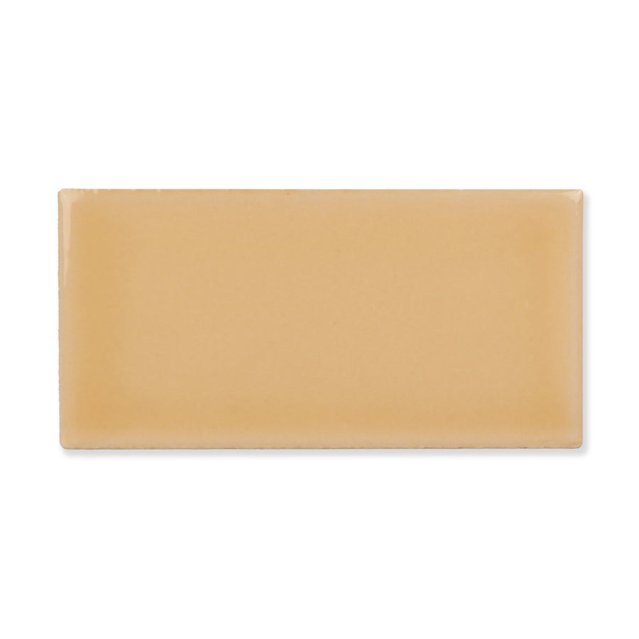 Hue Ceramic Tile Shown In Honey with Glossy Finish