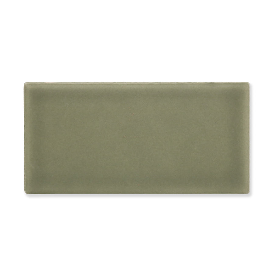 Hue Ceramic Tile Shown In Hunter with Matte Finish