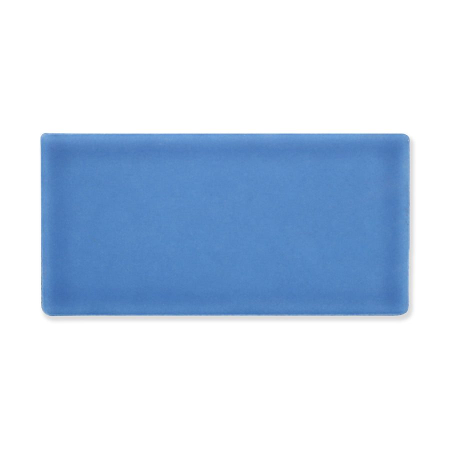 Hue Ceramic Tile Shown In Lapis with Matte Finish