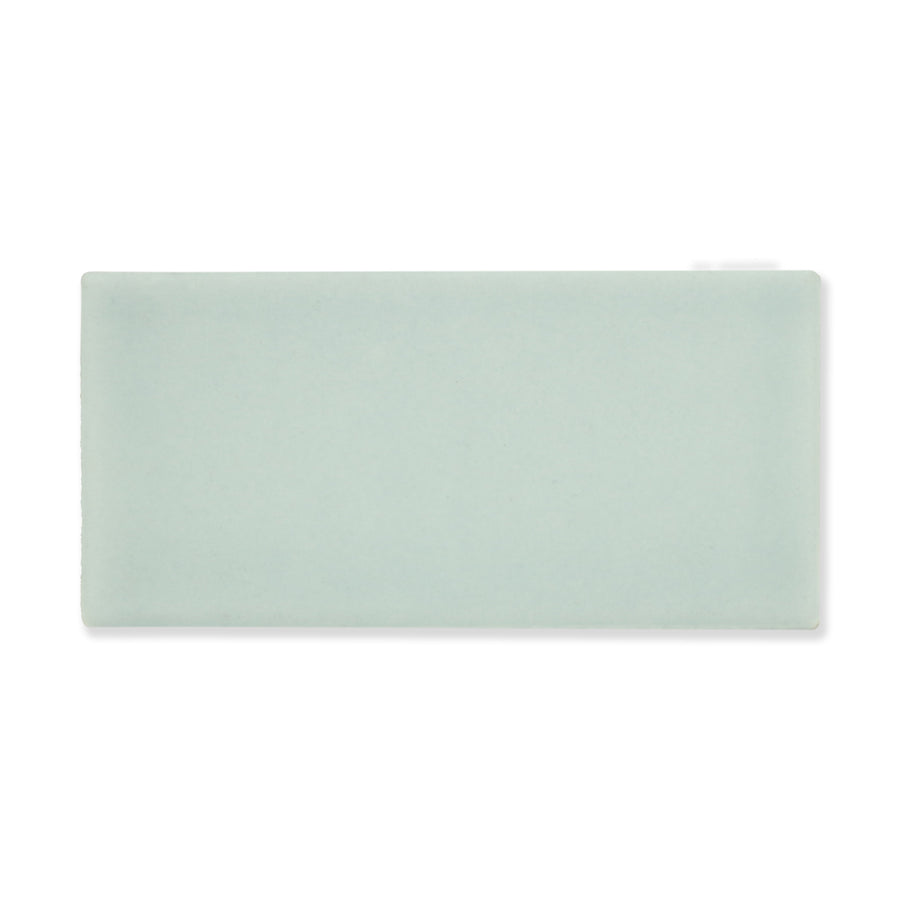 Hue Ceramic Tile Shown In Mist with Matte Finish
