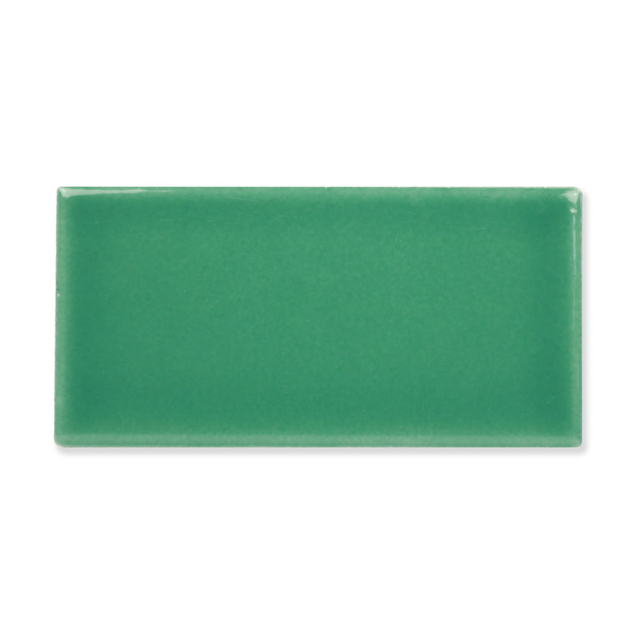 Hue Ceramic Tile Shown In Myrtle with Glossy Finish