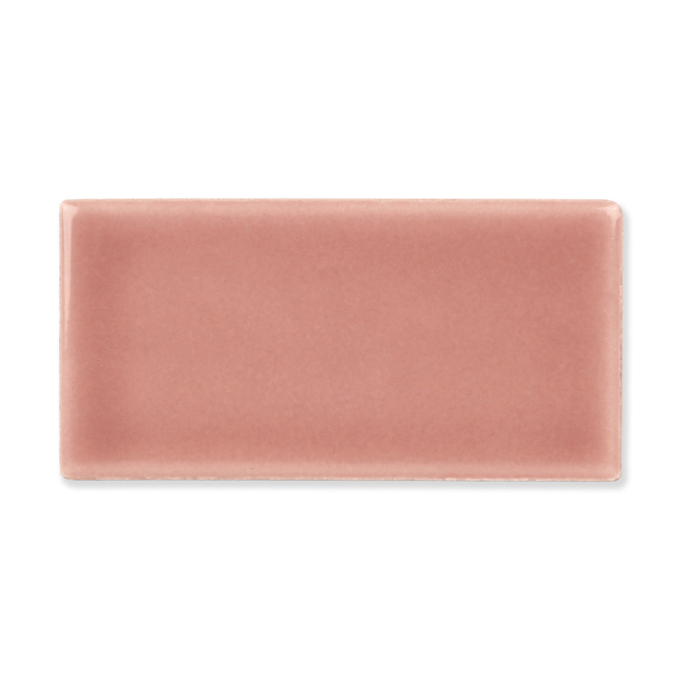 Hue Ceramic Tile Shown In Plum with Glossy Finish