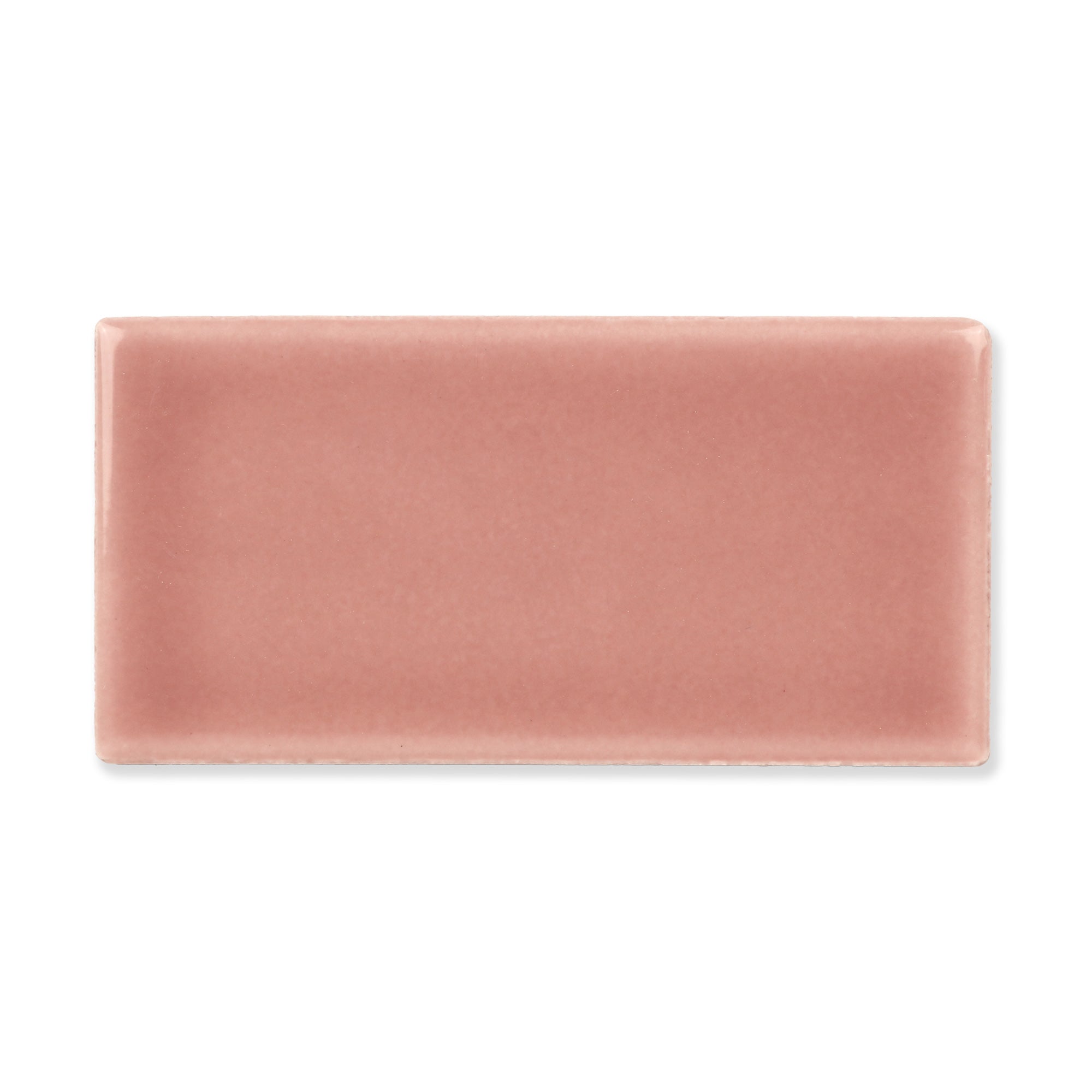 Hue Ceramic Tile Shown In Plum with Glossy Finish