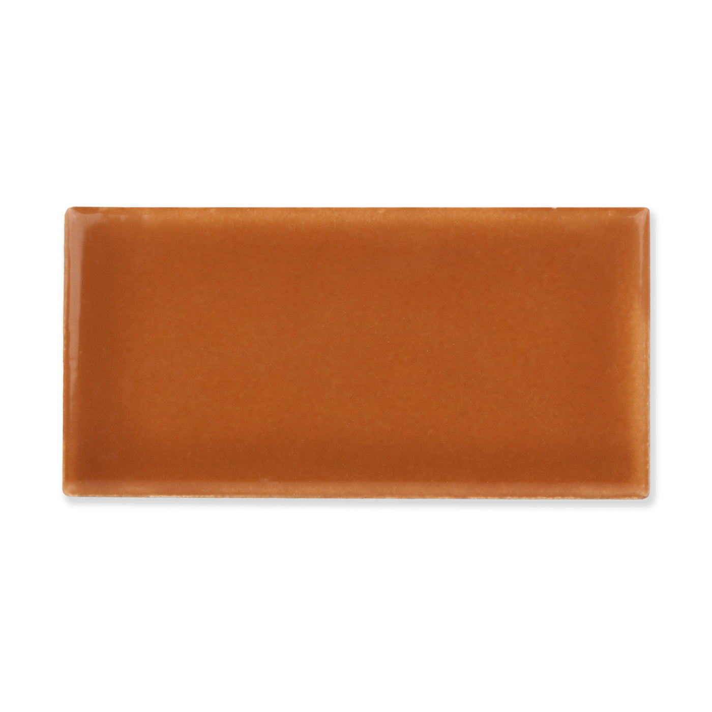 Hue Ceramic Tile Shown In Sepia with Glossy Finish