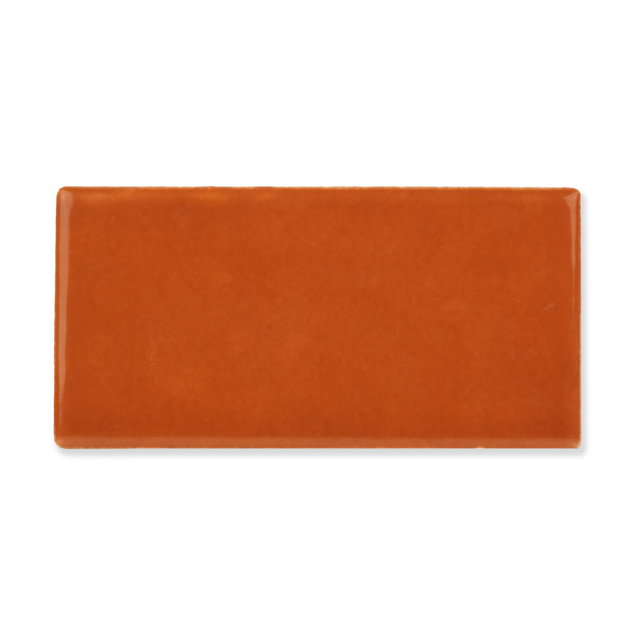 Hue Ceramic Tile Shown In Sepia with Glossy Finish