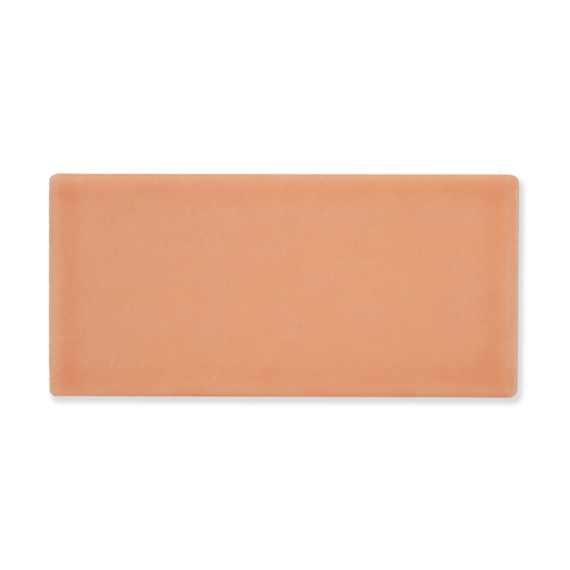 Hue Ceramic Tile Shown In Tangerine with Matte Finish